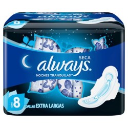 Toallas sanitarias Noches Tranquilas 8 unidades