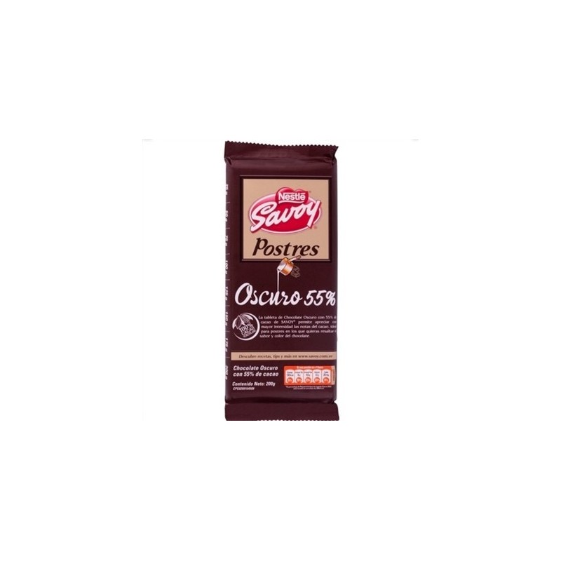 Chocolate Oscuro 55 % Savoy