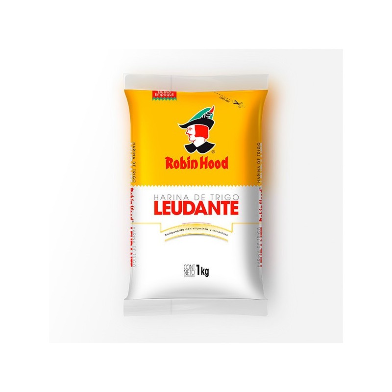 Harina de trigo Leudante Robin Hood 1 Kg