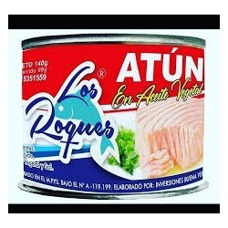 Atun Los Roques en aceite 140 Grs