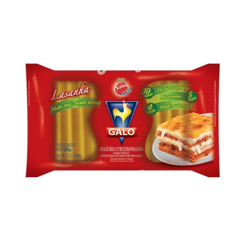 Pasta para pasticho