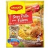 Sopa de pollo con fideos Maggi