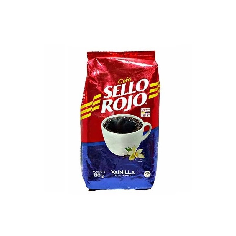 Café en polvo Sello Rojo Vainilla 120 Grs