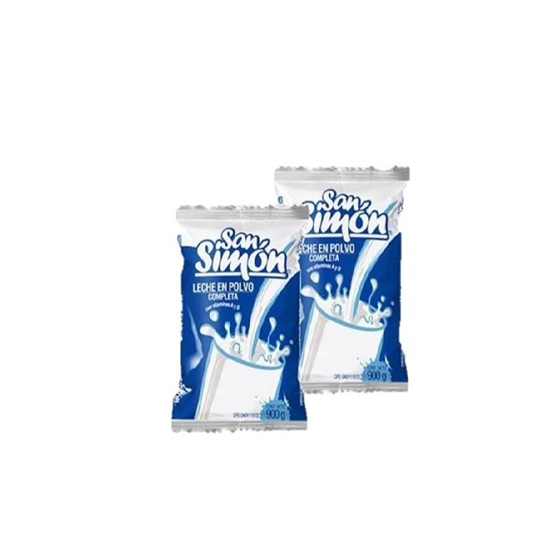 Leche en polvo completa San simón 900 grs