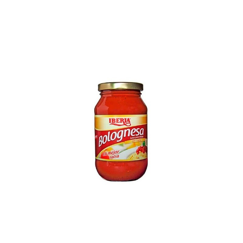 Salsa para pastas Bolognesa Iberia 450 Grs