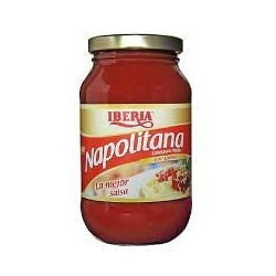 Salsa para pastas Napolitana Iberia 450 Grs