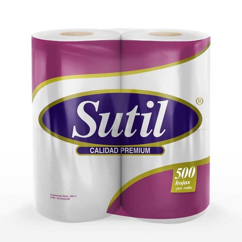 Papel higiénico Sutil 4 x 300 (h)