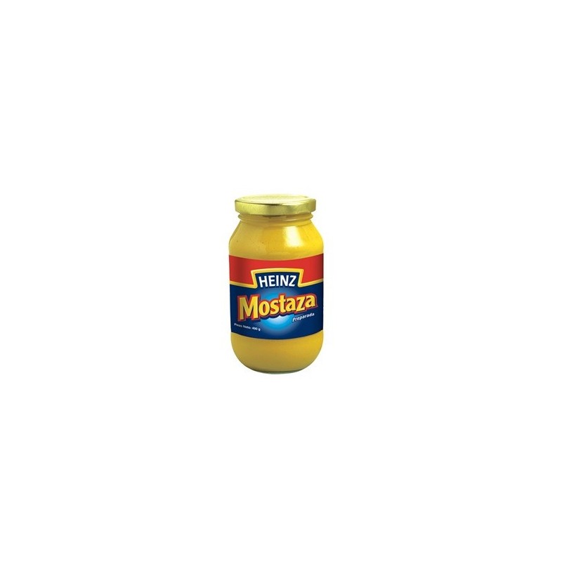 Mostaza Heinz preaparada 490 grs