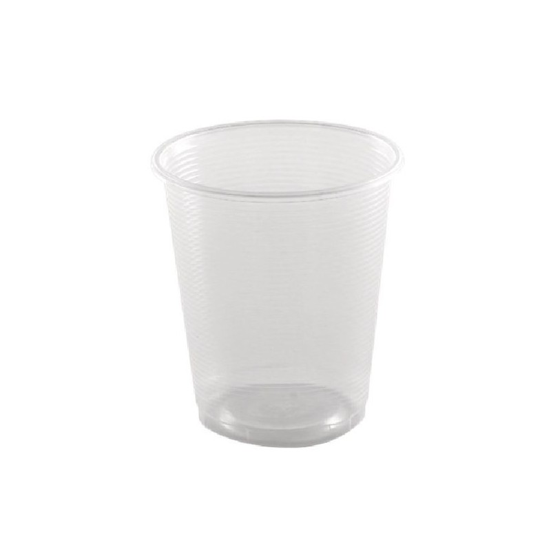 Vasos desechables transparentes 6 Oz 100 unidades