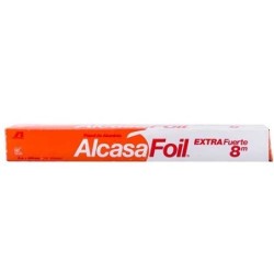 Papel Aluminio Alcasa Foil 8 mts
